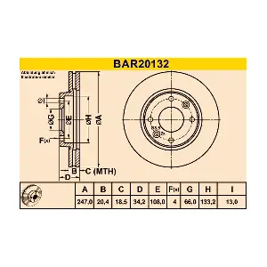 BARUM BAR20132