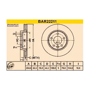 BARUM BAR22211