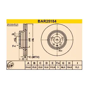 BARUM BAR25184