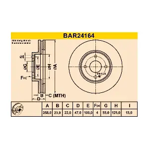 BARUM BAR24164