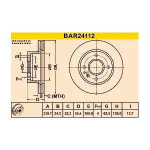 BARUM BAR24112