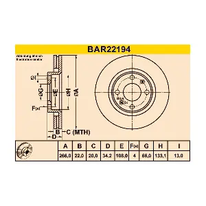 BARUM BAR22194