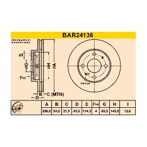 BARUM BAR24136