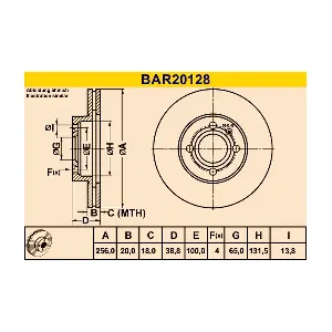 BARUM BAR20128