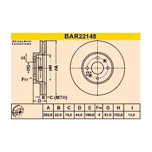 BARUM BAR22148