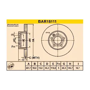 BAR18111 BARUM