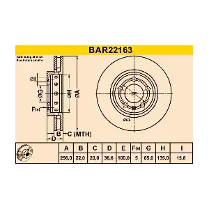 BARUM BAR22163