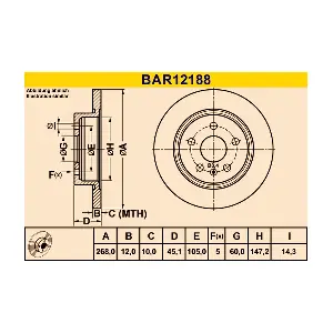 BARUM BAR12188