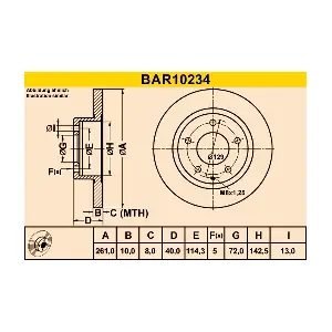 BARUM BAR10234