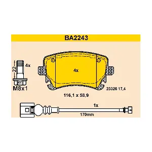 BARUM BA2243