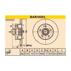 BAR10203 BARUM