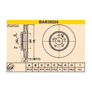 BARUM BAR30224
