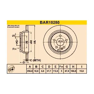 BARUM BAR10280