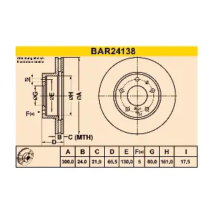BARUM BAR24138