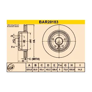 BARUM BAR20183