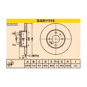 BARUM BAR11119