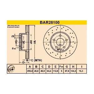 BAR28100 BARUM