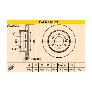BAR16121 BARUM