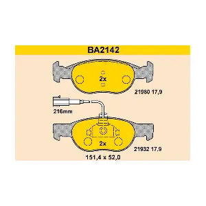 BARUM BA2142