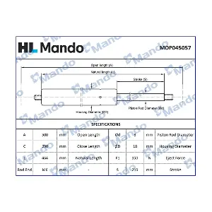 MANDO MOP045057