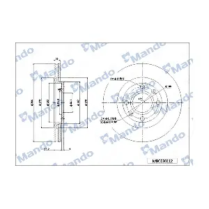 MANDO MBC030112