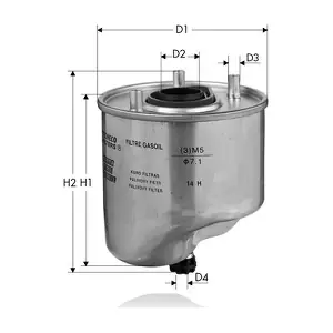 TECNECO FILTERS GS1071