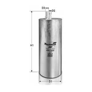 TECNECO FILTERS GS1205 Фільтр палива