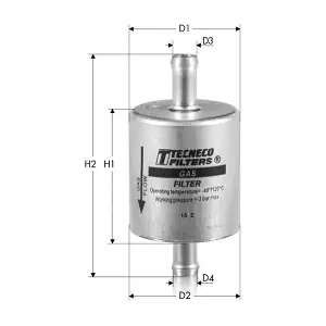TECNECO FILTERS GAS2