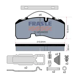 FRAS-LE PD/142-K023-CV