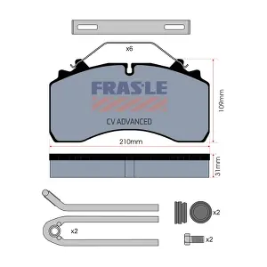 FRAS-LE PD/164-K014-CV
