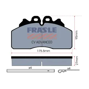 FRAS-LE PD/242-K049-CV