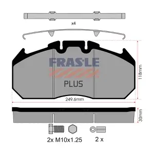 FRAS-LE PD/129-K009-PLUS
