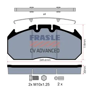 FRAS-LE PD/129-K009-CV