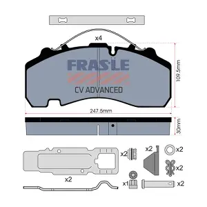 FRAS-LE PD/141-K021-CV