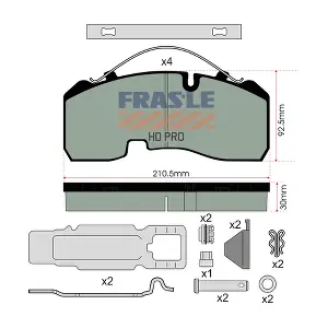 FRAS-LE PD/142-K023-HD