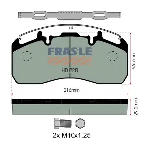 FRAS-LE PD/195-K019-HD