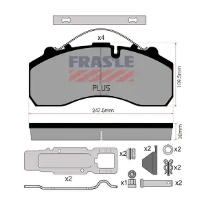 FRAS-LE PD/116-K021-PLUS