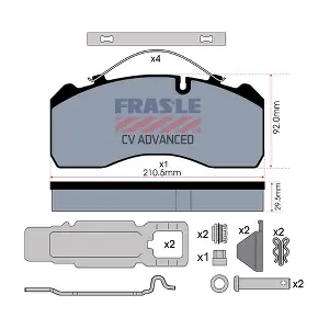 FRAS-LE PD/120-K023-CV
