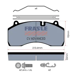 FRAS-LE PD/209-K029-CV