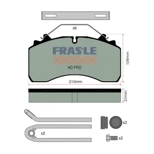 FRAS-LE PD/164-K014-HD