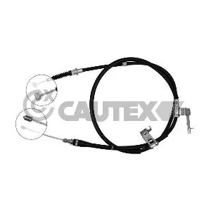 CAUTEX 761769 Тросовий привод, стоянкове гальмо