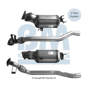 BM CATALYSTS BM11402H Протисажний/пиловий фільтр, система відведення ВГ