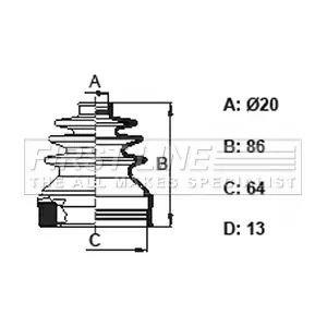 FIRST LINE FCB6157