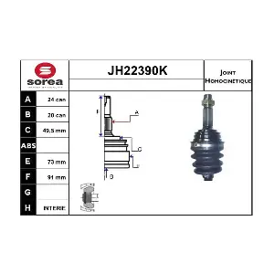 SNRA JH22390K