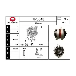 TP8040 SNRA