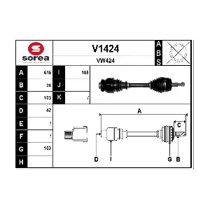 V1424 SNRA