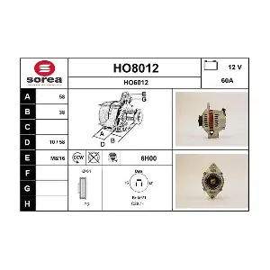 SNRA HO8012
