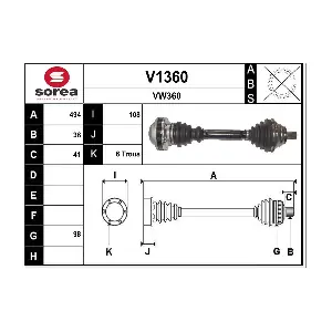 V1360 SNRA