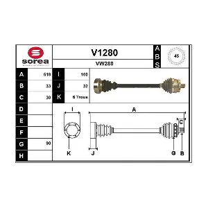 V1280 SNRA