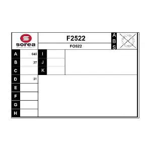 F2522 SNRA